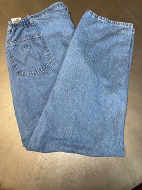 Wrangler Rugged Wear "Bass" Carpenter Jeans - Tag 50x32 (Fits like 46x32)